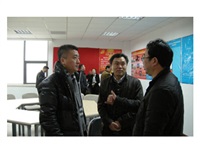 省非公经济党工委周笑春委员一行莅临公司视察指导工作